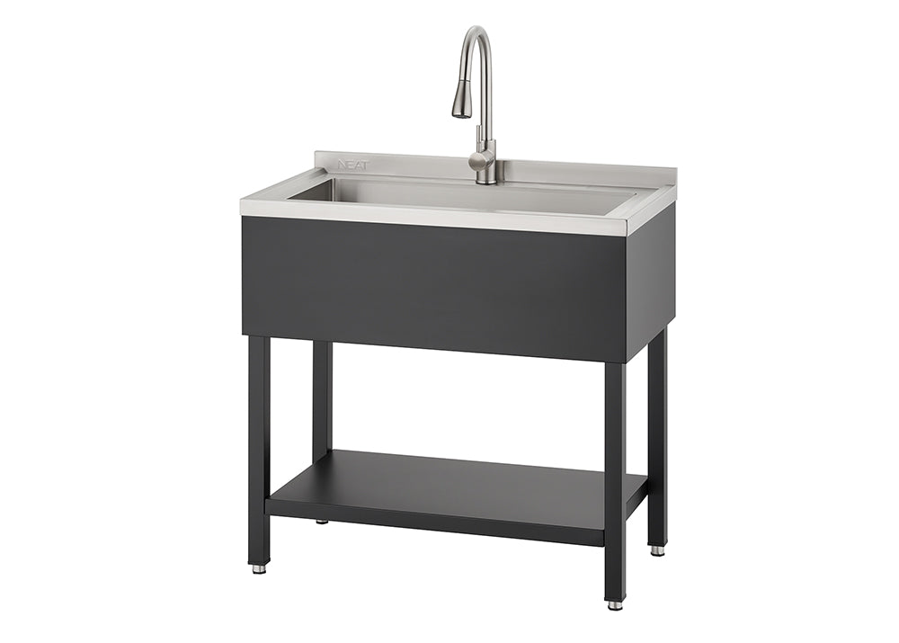 NEAT | 30x14x11.5 Basin | Stainless Steel Utility Sink | NSF | w