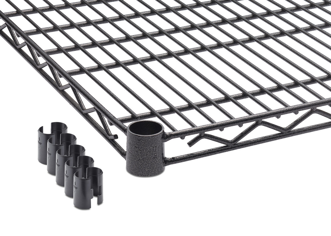 TRINITY PRO | 60x24 | NSF| Individual Shelf | Black Anthracite