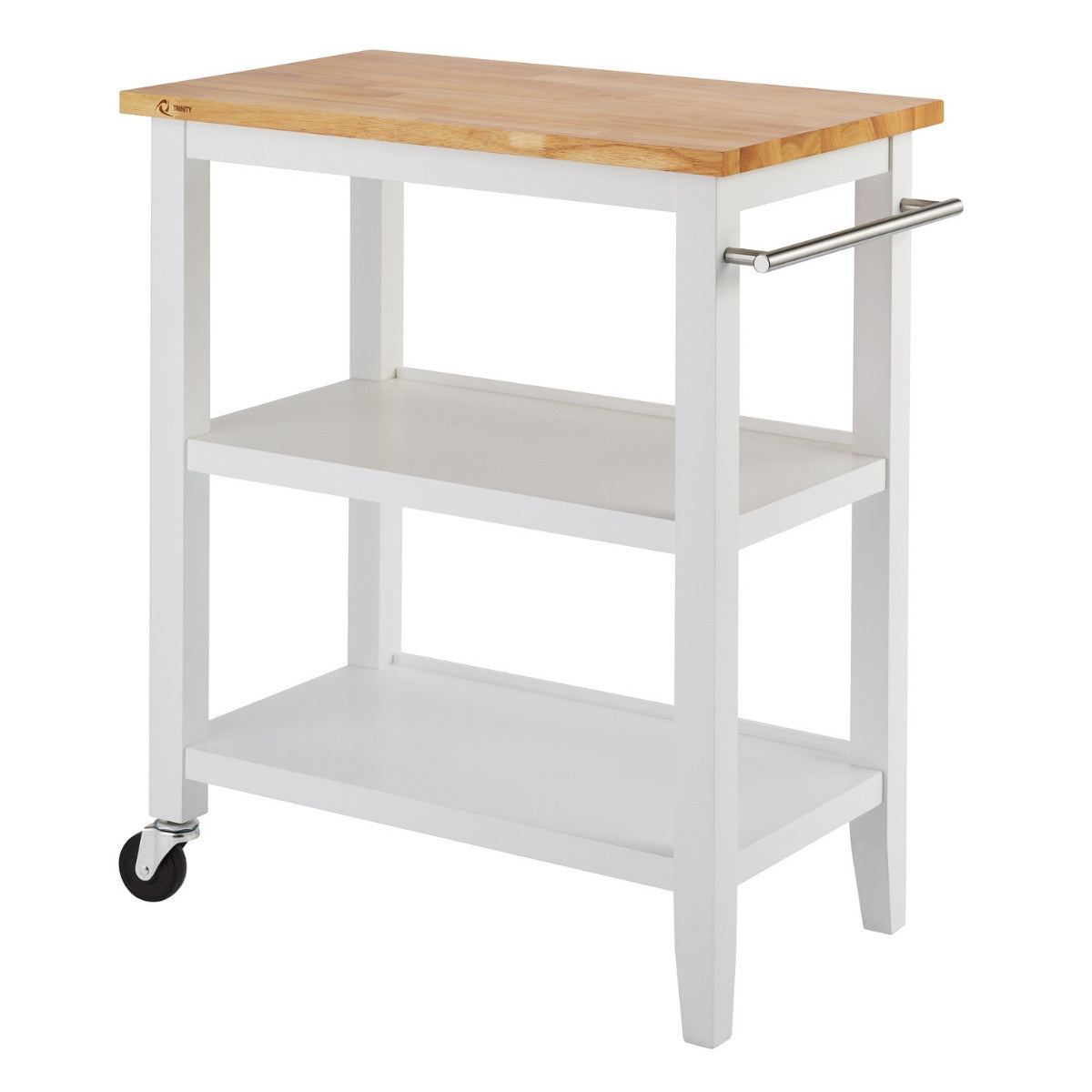 TRINITY Kitchen Cart, White – TRINITY® International Industries TRINITY Kitchen Cart, White – TRINITY® International Industries