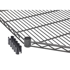 TRINITY PRO® | 27x18 | Individual Corner Shelf | NSF | Black Anthracite®