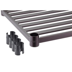 TRINITY | 36x14 | Individual Slat Shelf | Dark Bronze