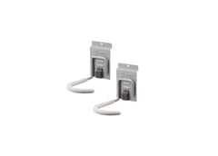 TRINITY | Bike Hook for Slatwall | w/ Spring Lock | 2-Pack | Gray