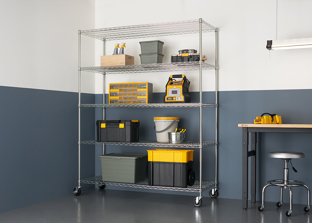 TRINITY BASICS® EcoStorage® 5-Tier | 60x24x72 | Wire Shelving