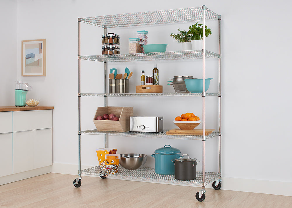 TRINITY BASICS® EcoStorage® 5-Tier | 60x24x72 | Wire Shelving