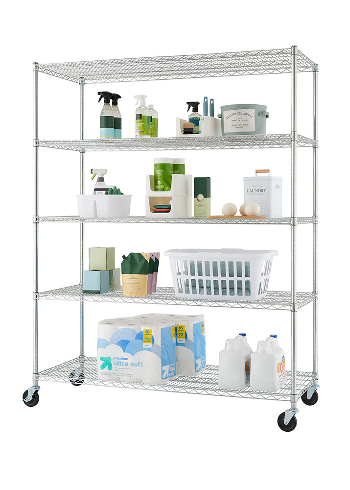 TRINITY BASICS® EcoStorage® 5-Tier | 60x24x72 | Wire Shelving