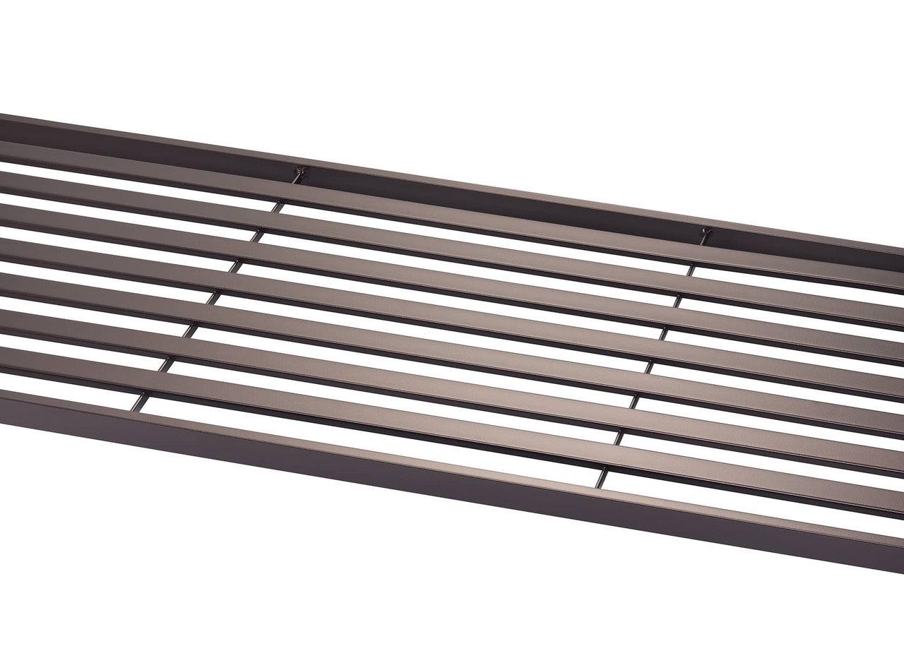 TRINITY 3-Tier Slat Shelving, Dark Bronze – TRINITY® International