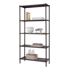 TRINITY 5-Tier | 36x14x72 | Slat Shelving | Dark Bronze