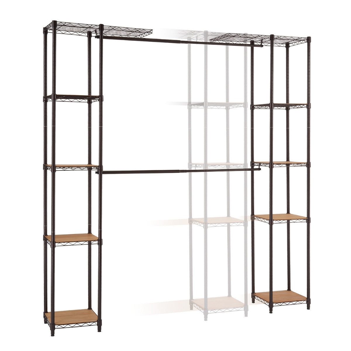 TRINITY Expandable Closet Organizer, Dark Bronze – TRINITY