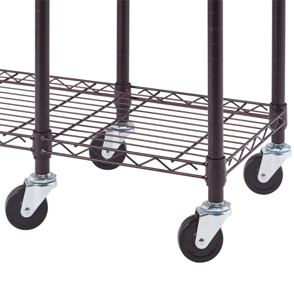 TRINITY Rolling Closet Organizer, Dark Bronze – TRINITY