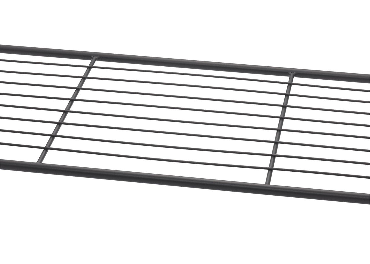 TRINITY 3-Tier Shoe Bench w/ Wire Shelves, Dark Gray – TRINITY