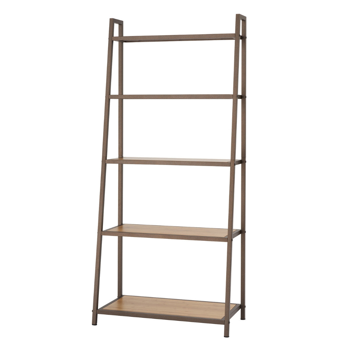 TRINITY 5-Tier Leaning Bamboo Rack, Bronze Anthracite® – TRINITY