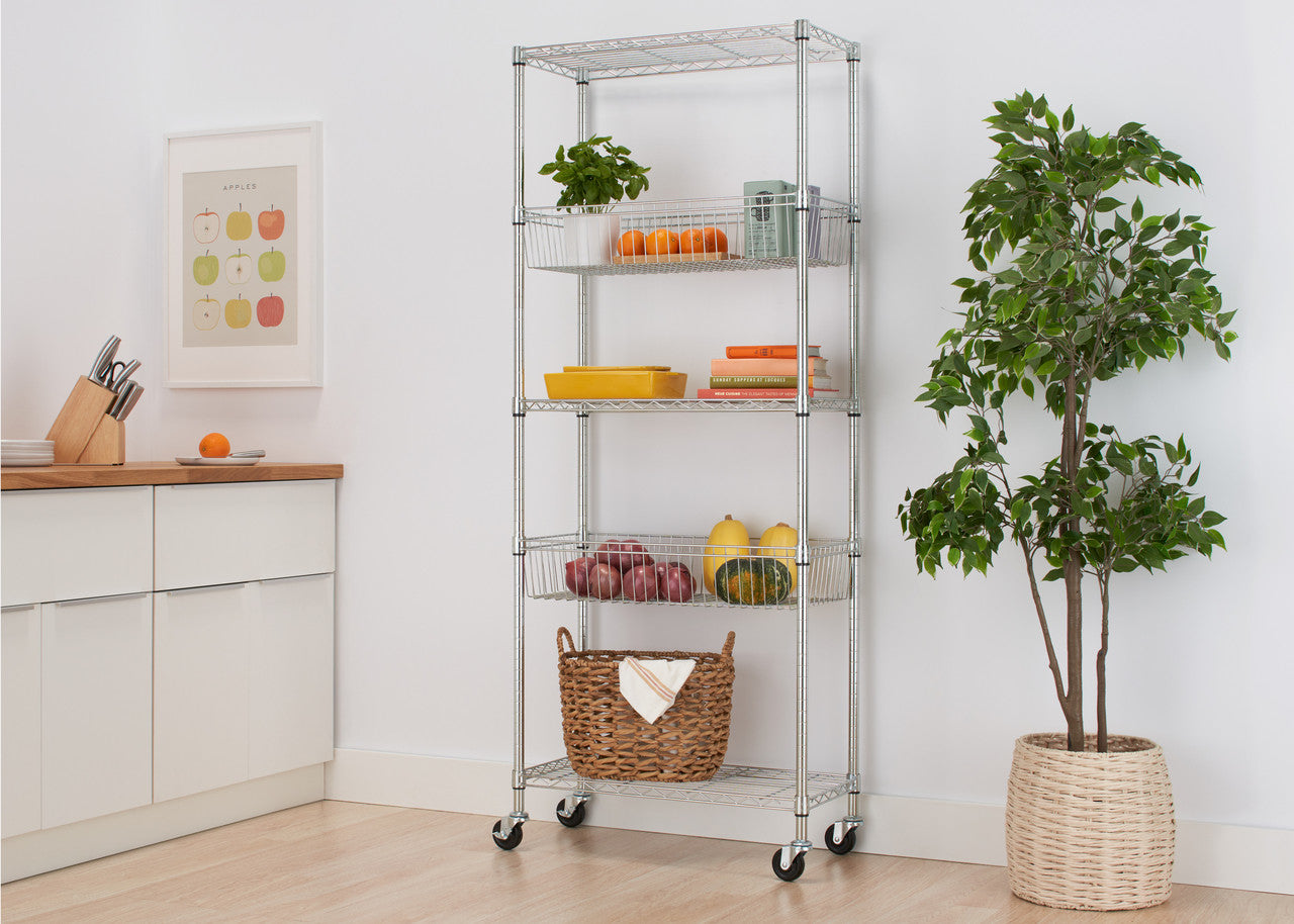 TRINITY® EcoStorage® 5-Tier | 30x14x72 | Modular Commercial Wire