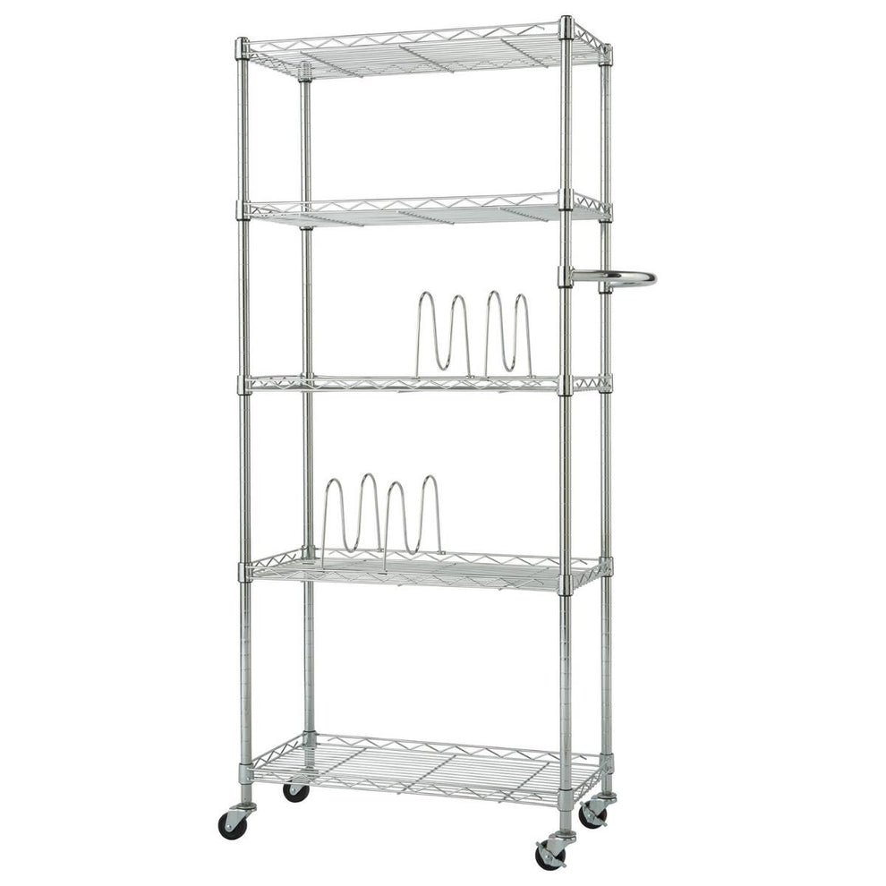 TRINITY BASICS® EcoStorage® 5-Tier Pantry Rack, NSF, Chrome – TRINITY ...