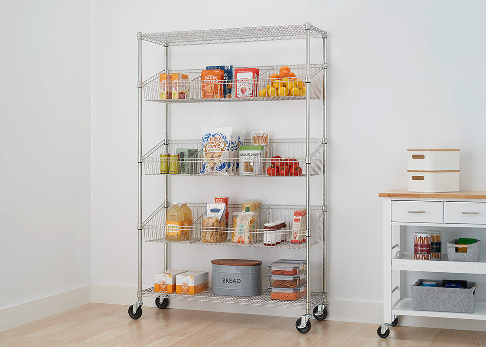 TRINITY EcoStorage® 5-Tier | 48x18x72 | Commercial Wire Shelving