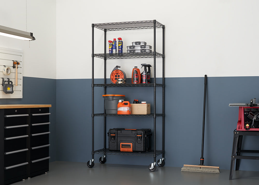 TRINITY® 5-Tier | 36x18x72 | Commercial Wire Shelving | NSF | w