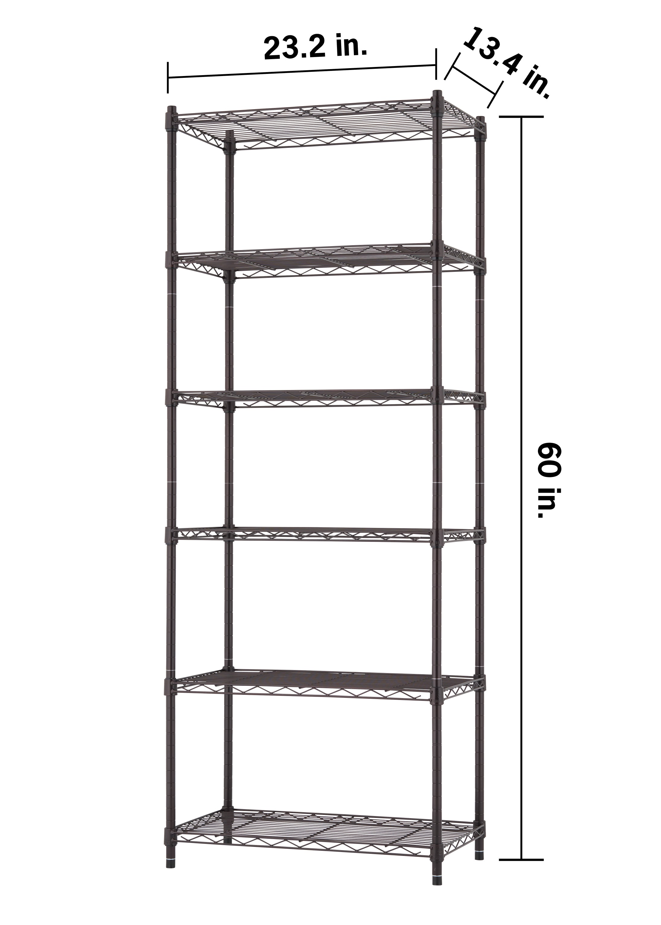 TRINITY® 3-Tier | 23x13x30 | Modular Wire Shelving | NSF | 2-Pack