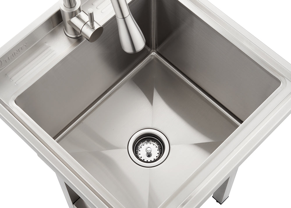 TRINITY® EcoStorage® | 18x16x13 Basin | Stainless Steel Utility