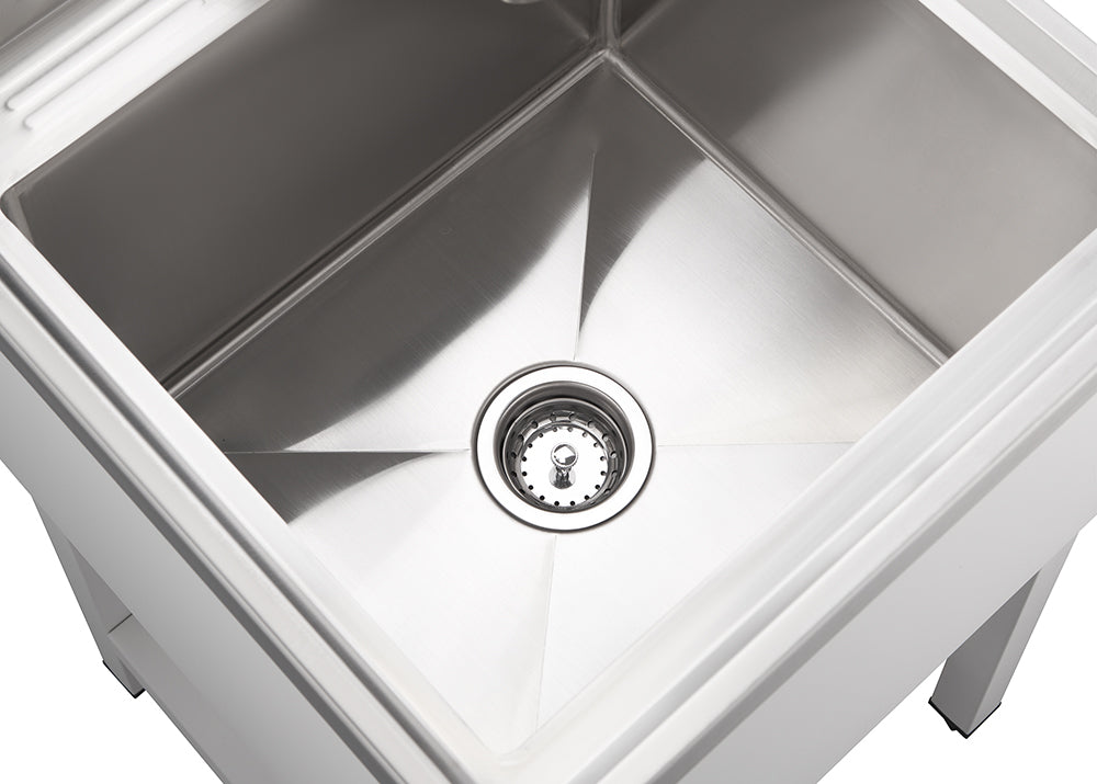 TRINITY® BASICS | 18x16x13 Basin | Stainless Steel Utility Sink