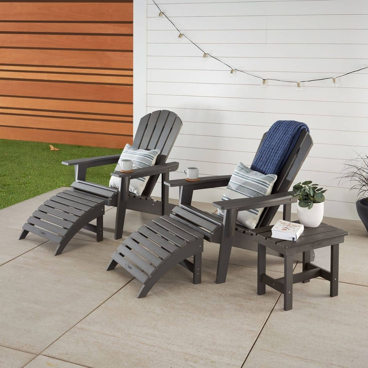 TRINITY EcoStorage® Adirondack 5-Piece Set, Slate Gray – TRINITY ...