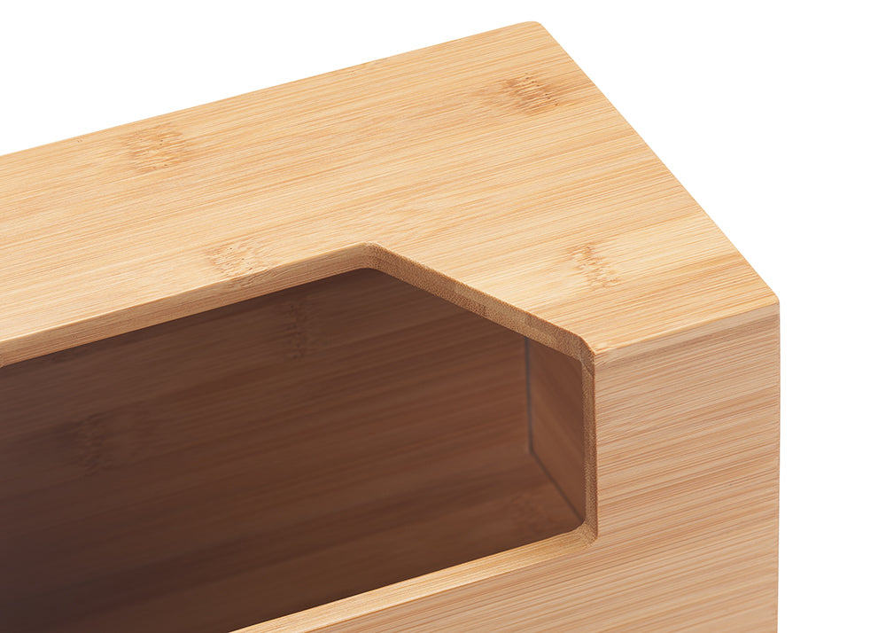 TRINITY® EcoStorage® | Bamboo Trash Bag Dispenser | Set of 2