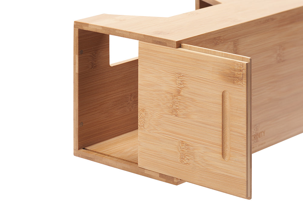 TRINITY® EcoStorage® | Bamboo Trash Bag Dispenser | Set of 2