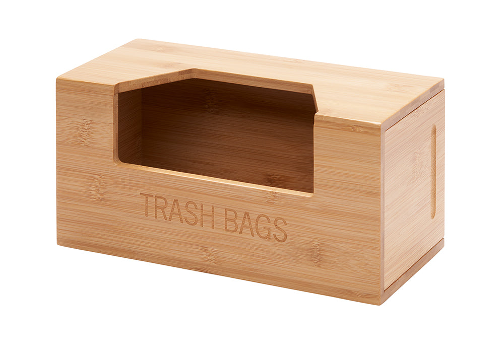 TRINITY EcoStorage® | Bamboo Trash Bag Dispenser | Set of 2