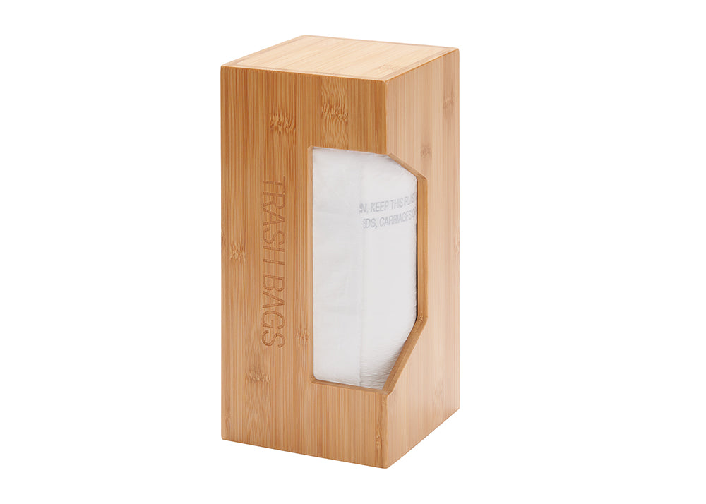 TRINITY® EcoStorage® | Bamboo Trash Bag Dispenser | Set of 2