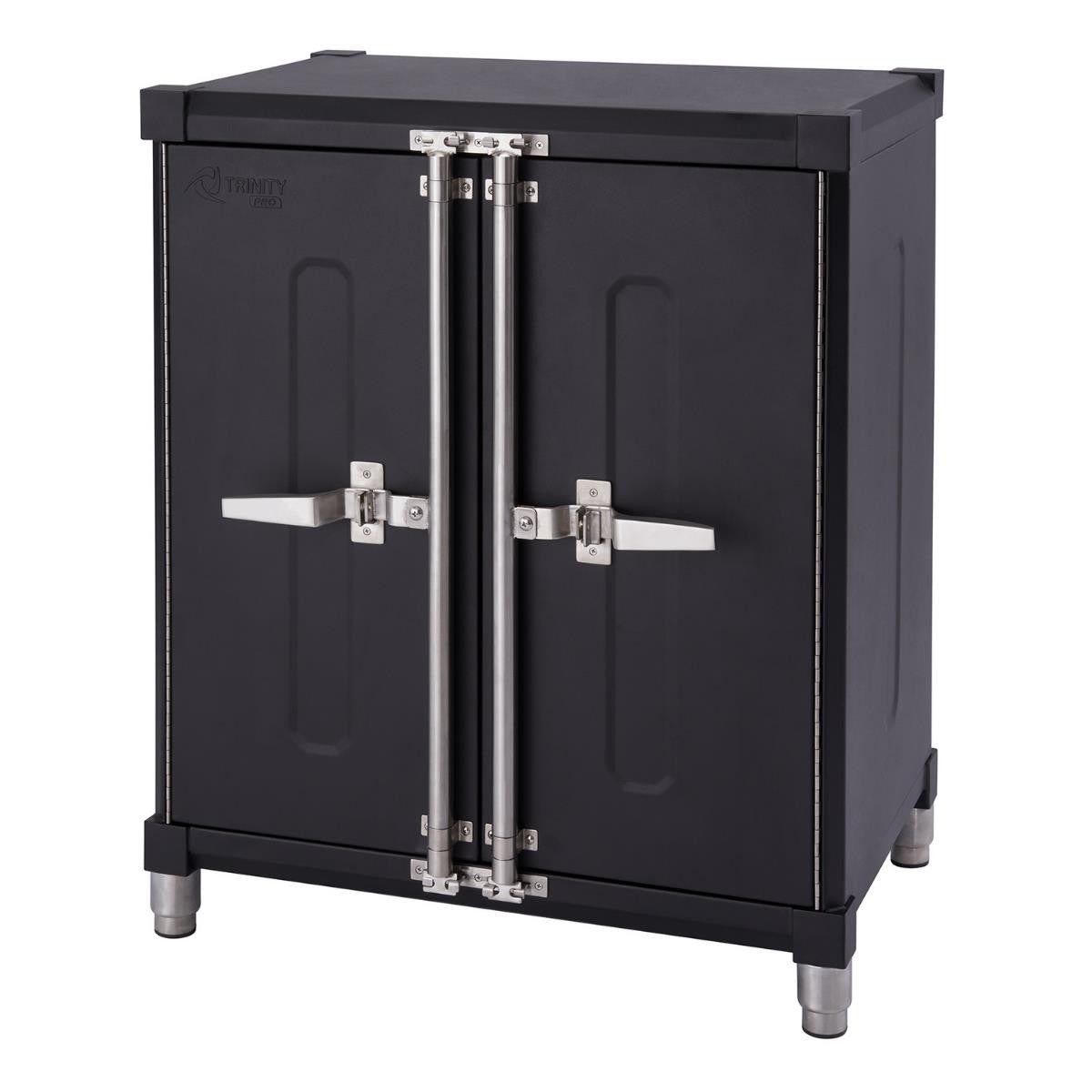 TRINITY PRO Garage Base Cabinet, 2-Pack, Black – TRINITY