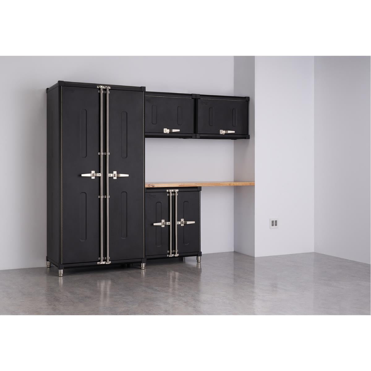 TRINITY PRO® | 5-Piece | Garage Cabinet Set | Black – TRINITY