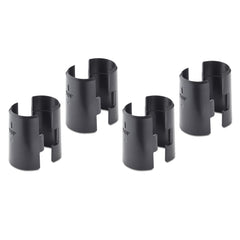 TRINITY | 1" Slip Sleeves | EcoStorage® + Chrome Shelving Racks | 4-Pack