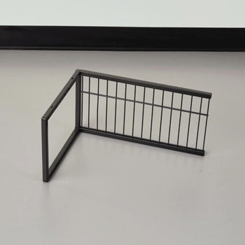 TRINITY | 4-Bay Power Tool Wall Organizer | w/ Shelves | Black
